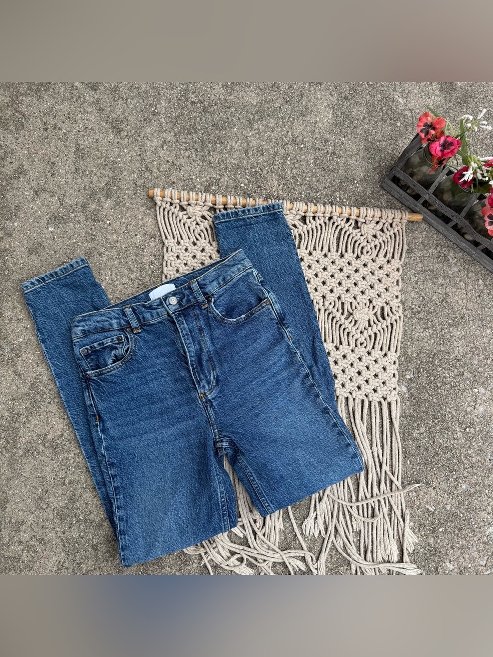 Boyish High Rise Skinny Jeans Size 26
